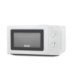 Commercial Chef Counter Top Rotary Microwave Oven 0.6 Cubic Feet, 600 Watt, White, CHM660W