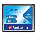 Verbatim 4GB 233X Premium CompactFlash Memory Card