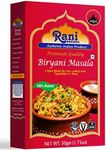 Rani Biryani Masala Curry (7-Spice Blend for Indian Rice Dishes, Pullao/Pilau) 1.75oz (50g) ~ All Natural | Vegan | No Colors | Gluten Friendly | NON-GMO | Indian Origin