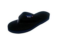 aditi Women's Black Slipper - 7