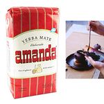 Yerba Mate Amanda - 3 bags of 2.2 Lbs each - 3 Kilos by Amanda