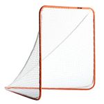 Franklin Sports Backyard Lacrosse Goal - Kids Lacrosse Training Net - Lacrosse Training Equipment - Perfect for Youth Training - 72" x 72", Orange