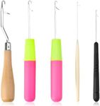 5 Pcs Latch Hook Crochet Needle Set