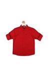 Red Golf Shirt For Boys