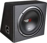 Cerwin-vega Mobile CERXE10SV XED Series XE10SV Single 10-Inch Subwoofer in Loaded Enclosure, Black