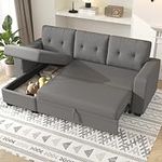 Furniwell Sleeper Sofa, Reversible 