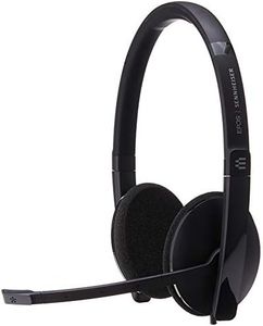 Sennheiser SC 160 USB (508315) - Double-Sided (Binaural) Headset for Business Professionals | with HD Stereo Sound, Noise Canceling Microphone, & USB Connector (Black), Black