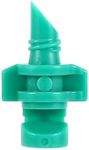 VIFERR Spray Nozzle 180° / 360° Durable Micro Garden Lawn Water Spray Nozzle Sprinkler Watering System Pack of 50 (Colour: Green (180°))