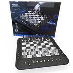 Electronic Chess Set, Computer Chess Game, Chess Set Board Game, Electronic Chess Game, for Beginners & Improving Chess Players, Great Partner for Play and Practice，Built-in Battery