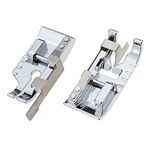 Pack of Stitch in Ditch Foot and 1/4''(Quarter Inch) Quilting Patchwork Sewing Machine Presser Foot with Edge Guide for All Low Shank Snap-On Singer, Brother, Babylock, Euro-Pro, Janome…