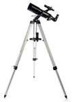 Celestron - PowerSeeker 80AZS Telescope - Manual Alt-Azimuth Telescope for Beginners - Compact and Portable - Bonus Astronomy Software Package - 80mm Aperture