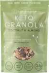 Keto Hana Coconut & Almond Keto Granola Original Butter Keto Diet Grain Free No Refined Sugars Gluten Free 1.1g Net Carbs Breakfast Cereal - 300gr/0.6lbs