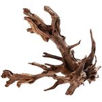 majoywoo Natural Large Driftwood for Aquarium Decor Reptile Decor 13-17" Long, Over 1.3 lbs