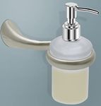 Plantex Smero Pure Brass Handwash Holder for Wash Basin/Liquid Soap Dispenser/Shampoo Dispenser - Effect (Satin Matt)