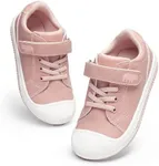 DREAM PAIRS Toddler Sneakers Boys Girls Casual Shoes Kids Storybook Lightweight Walking Skate Shoes,Size 13 Little Kid,Pink,SDFS222K