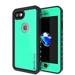 iPhone 7 Waterproof Case, Punkcase [StudStar Series] [Slim Fit] [IP68 Certified] [Shockproof] [Dirtproof] [Snowproof] Armor Cover for Apple iPhone 7s & 7 [Teal]