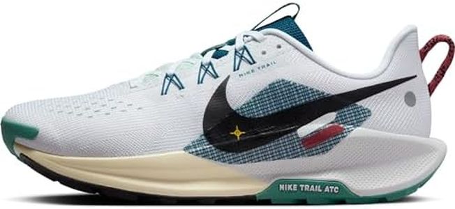 Nike Reactx Pegasus Trail 5, Running Shoe Uomo, White/Black-Court Blue-Cedar, 44 EU