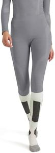 FALKE Wool-tech Women's Baselayer Trousers Long W Ti Functional Material Wool Quick-Drying Pack of 1