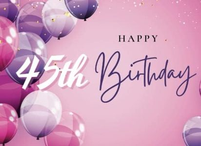 Happy 45th