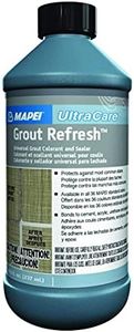 Mapei Grout Refresh Colorant and Sealer: Grout Paint and Sealant - 8 Ounce Bottle, Black