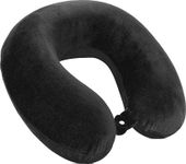 UPDHANM Comfort Travel Neck Pillow Great Support for Long Travelling Use (1 PC) Black