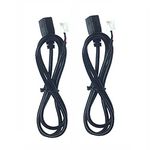 Saiyana 2pcs 4Pin+6Pin Connector USB Cable For Car Radio Stereo 1M USB Cable USB Adapter 1M USB Cable