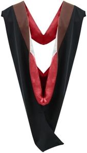 CLERKMANS Unisex Graduation Hood for Bachelors & Masters Degree -University Academic Hood
