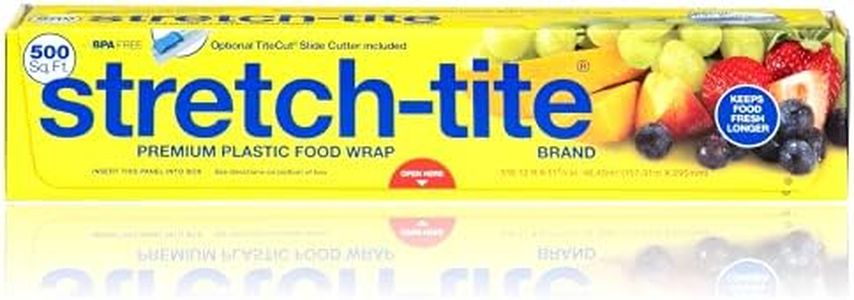 Stretch-Tite Premium Plastic Food Wrap - 500 feet