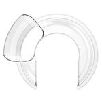 Secure Pouring Shield for KitchenAid 4.5-5 QT Tilt-Head Stand Mixers(Stainless Steel, Glass, Ceramic) - Clear Secure Fit Splatter Guard for Kitchen Aid Tilt-Head Stand Mixers and Dishwasher Safe