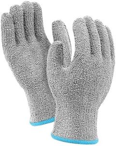Sonicefit Heat Resistant Oven Gloves, Cut-Resistant Grill Gloves with Cotton Liners, Cooking Gloves Oven Mitt BBQ Gloves for BBQ,Grilling,Cooking Prep,Baking,Smoker Fireplace,Food Handling (1 Pair)
