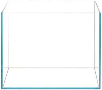 Rimless Low Iron 2.1 Gallon Glass Aquarium Tank 7.8" L × 7.8" W × 7.8" H / 20cm x 20cm x 20cm, 5mm Thickness Standard Jointed