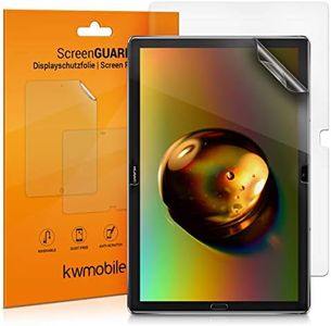 kwmobile Screen Protector Compatible with Huawei MediaPad M5 Lite 10 Screen Protector - 2X Anti-Reflective Matte Film for Tablet