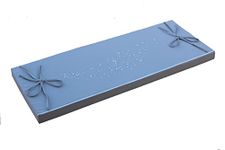 Ginsimar Custom Waterproof Outdoor Patio Bench Cushion, Reversible Cushion, Baywindow Cushion, Mushroom, Shoe Rack (Light Grey,108 x 42 x 5 CM (Bench Cushion))