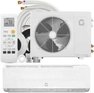 GarveeHome Mini Split Ac/Heating System,19 SEER2 12000 BTU Mini Split AC, Inverter Ductless Air Conditioner w/Wifi,Remote Contro& Pre-Charged,230V Mini Splits Heating and Cooling up to 450 Sq. Ft