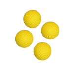 BAAL Small Size Soft Sponge Ball Set for Kids, Boys and Girls Golf Ball Ideal Return Gift Item (Set of 4)