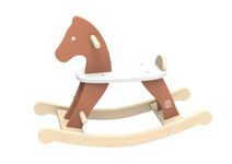 Speedy Monkey Wooden Rocking Horse - FSC Sustainable Wood | Non-Toxic Paint, Safe & Sturdy | Perfect Toys for 2 Year Old Girls & Boys, Toys for 1 Year Old Girls & Boys, Baby Toys 1 Year Old