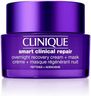 Clinique Smart Clinical Repair Anti Aging Overnight Recovery Face Cream + Mask For All Skin Types | With Hyaluronic Acid + Peptides | Hydrating | Repairs Lines + Wrinkles, 1.7 Fl Oz