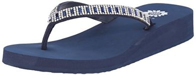 Yellow Box Women's Zemily Sandal, Navy, 5 UK