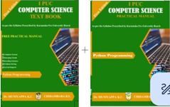 1st PUC - COMPUTER SCIENCE - Text Book + Practical Manual|Set Of 2 Books|As Per Syllabus Prescribed By Karnataka Pre-University Board|