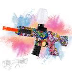 Sendowtek Gel Gun Blaster Toy for Teens Adults 50000 Round Splatter with Goggle Automatic Shooting Toy Gun Battery Powered Electric Blaster for Outdoor Games - Age 14+