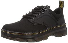 DR MARTENS Men's 5 Tie Shoe Sneaker, Black Extra Tough 50/50 & Black Ajax, 8 UK