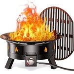 Ciays Propane Fire Pit with Folding