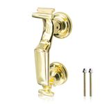 Bwintech 1 Pcs Gold Doctors Desgin Heavy Duty Door Knocker for Front Door