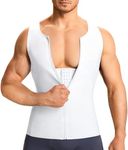 TAILONG Men Compression Shirt for Body Slimming Tank Top Shaper Tight Undershirt Tummy Control Girdle