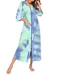 Zipper Front Bathrobe