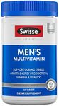 Swisse Premium Ultivite Daily Multivitamin for Men | Energy & Stress Support, Rich in Antioxidant & Minerals | Vitamin A, Vitamin C, Vitamin D, Biotin, Calcium, Zinc & More | 120 Tablets