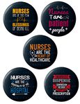 Lastwave Nurse Badge Collection, Design 7 Nurses Badge, Medical Students Doctor Nurse, for Nurses, Nursing Students, NP, Nurses day badge Gift Option