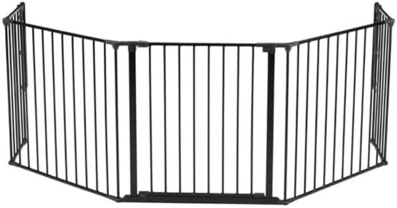 BabyDan Flex XL, 90-278 cm, Barrière de sécurité/barrière d'escalier/séparation de pièce, noire, fabriquée en Danemark - Barrière pour bébés (Barrière pour animaux/barrière pour chiens/cage à chiens)