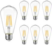 CXLHO 6 Packs ST58 LED Edison Bulbs