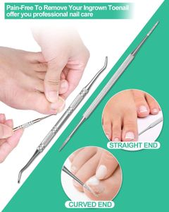Softale Toenail Clippers for Thick Nails – Heavy Duty Stainless Steel, Soft Grip, Nail File
